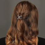 Cobahom Tortoise Shell and Leopard Acrylic Hair Clips for Women and Girls - 12 Pcs Mini Claws and Barrettes for Thin or Thick Hair
