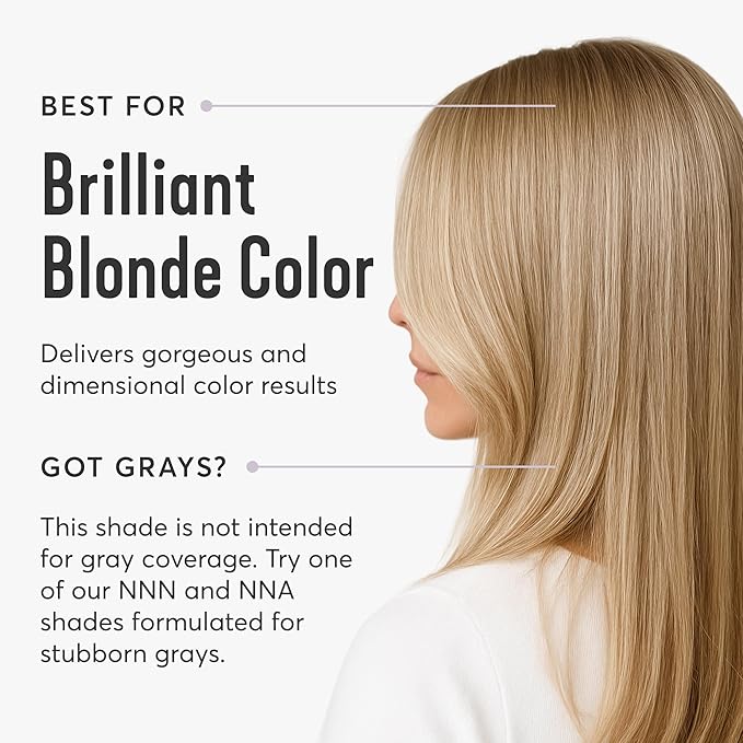 Madison Reed Radiant Hair Color Kit - 9NA Medium Cool Blonde with Ash Undertones (Pisa Blonde), Dimensional Gray Hair Blending Permanent Hair Dye, PPD-Free & Ammonia-Free, 2 Pack