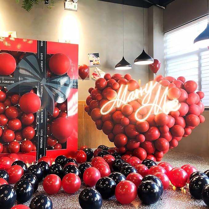 100pcs 12inch Red Balloons - Image 7