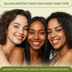 Double Treatment Collagen Hair Mask with Acai Oil, Damage Repair Hair Treatment Cream for Dry, Damaged & Color-Treated Hair, Sulfate & Paraben-Free, Suitable For All Hair Types, 16.9 fl oz / 500 ml