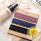 Hair Ties For Girls and Women, Boho Hair Ties Set of 12, Elastic Hair Bands, Hair Tie Bracelet, Ponytail Holders for Daily Life, Sport, Cooking, Working