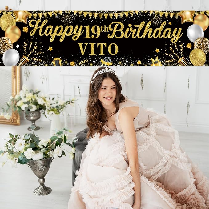 Personalized Birthday Banner for Party, - Image 5