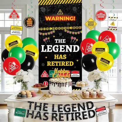 Retirement Party Decorations for Coworker, Office Retirement Party Supplies Kit - Image 5