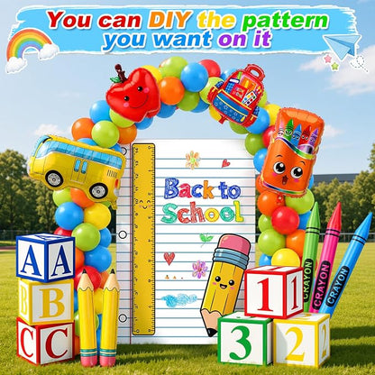 168pcs Back to School Balloon Garland Arch Kit - Image 5