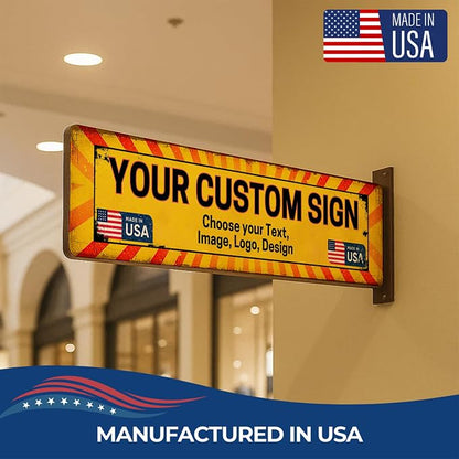 Custom Plain Arrow Metal Sign by DC - Image 6