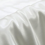 Aormenzy Satin Body Pillow Cover Set of 2, 20x54 Inches White Body Pillow Case for Adults, Silky Soft & Cooling with Envelope Closure