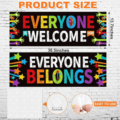 COCHIE Classroom Decorations Welcome Banner Poster - Image 2