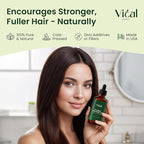 100% Pure Rosemary Oil for Hair Growth & Thicker Hair – Cold Pressed Natural Essential Oil for Women & Men, Nourishes Scalp, Strengthens Roots, Promotes Regrowth & Reduces Thinning