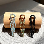 3Pcs Prestige French Hair Pins New Elegant Hair Accessories for Women Elegant Hair Clips for Thin Thick Hair Serrated Anti-Slip Design (Color B)