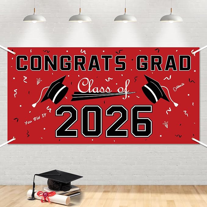 Graduation Decorations 2026 2027 by MDDRUIQI