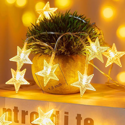 Minetom Star String Lights Battery Operated - Image 2