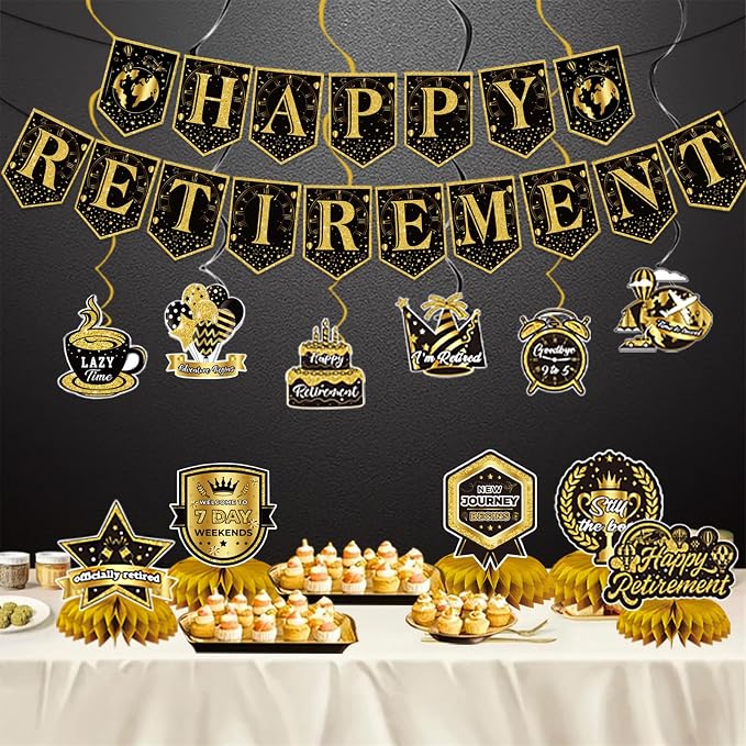 12Pcs Retirement Party Decorations - Image 7