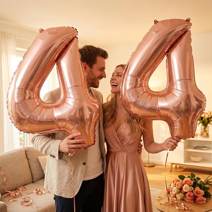 YPSelected 32 Inch Large Foil Helium Number Balloon Birthday Wedding Party 0-9 - Image 2