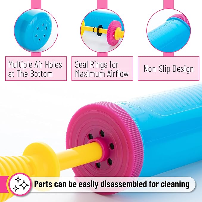 Mr. Pen- Balloon Pump Handheld, 2 Pack | 2-Way Dual Action Ballon Pump Inflater - Image 3
