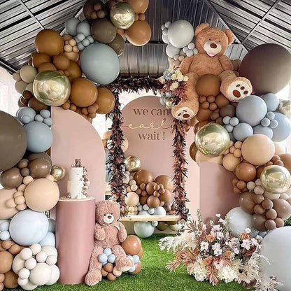 10 Inch Brown Balloons - Image 6