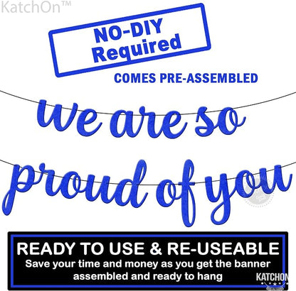 KatchOn Graduation Decorations 2026 | Felt We are So Proud of You Banner - Image 4