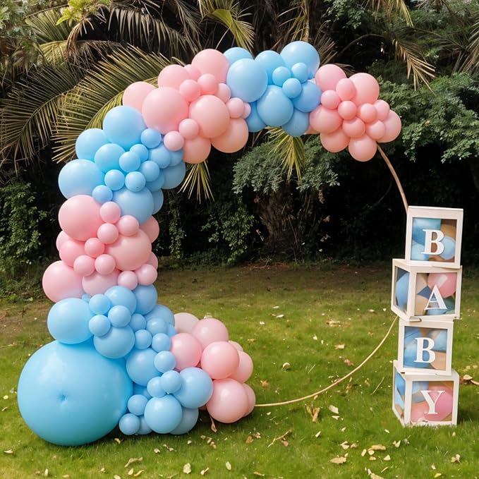 Pink and Blue Balloons - Image 6