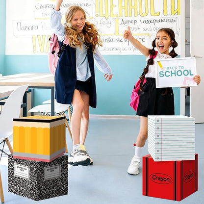 Back to School Balloon Boxes Decoration - Image 7