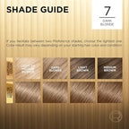 L'Oreal Paris Superior Preference Luminous Fade-Defying Permanent Hair Color, Hair Dye For Up to 9 Weeks of Radiance, Dark Blonde 7, 1 Hair Dye Kit