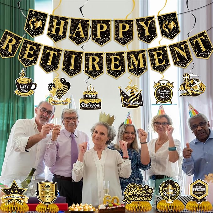 12Pcs Retirement Party Decorations - Image 6