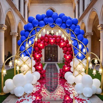 Royal Blue Balloons 100 Pack 12 inch Thicked Latex Party Decoration | Blue - Image 5