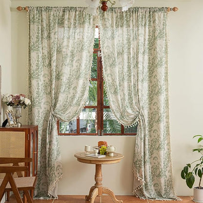 ENJOYBRIDAL Floral 63 Inch Curtains - Image 7