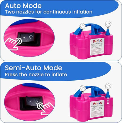PCFING Balloon Pump Electric and Balloon Tying Tool in One, Portable Balloons - Image 5