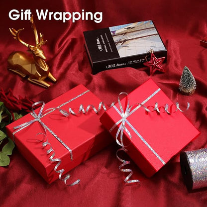 Silver Curling Ribbon, 500 Yard Shiny Metallic Silver - Image 2