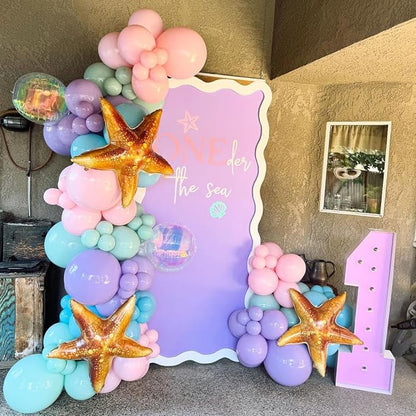 Starfish Balloons for Ocean Under the Sea Party Decoration | 4pcs 26inch Large - Image 5