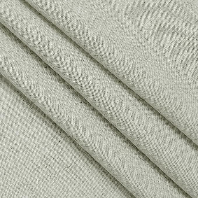 Sage Green Curtains 132 Inches Long 2 Panels - Image 6