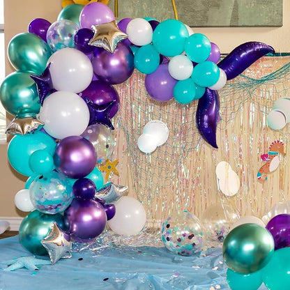RUBFAC Purple Party Balloons - Image 6