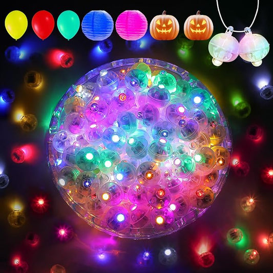 Aogist 200Pcs 10-Colors Balloon Lights by Aogist