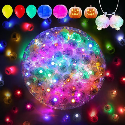 Aogist 100Pcs 10-Colors Balloon Lights by Aogist