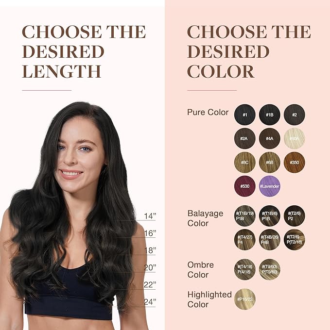 GOO GOO Clip in Hair Extensions Real Human Hair, Remy Human Hair Extensions Clip ins for Women, Natural Human Hair, 24inch 120g 7Pcs, 1 Jet black