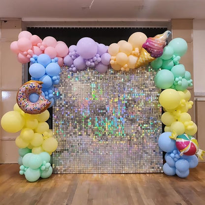 Pastel Balloons 110pcs 12 Inch Pastel Rainbow Balloons - Image 4
