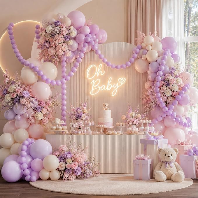 Light Purple Linking Balloons - Image 6