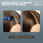 Clairol Root Touch-Up by Nice'n Easy Permanent Hair Dye, 5A Medium Ash Brown Hair Color, Pack of 1