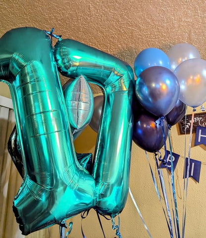 Number 7 Balloons 40 Inch for 7 17 Birthday Party Decorations, - Image 2