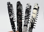 hair bands for women's hair,plastic headbands for women,fashion hair accessories Suitable Daily Use,Spa,Parties and Yoga(pack of 4)