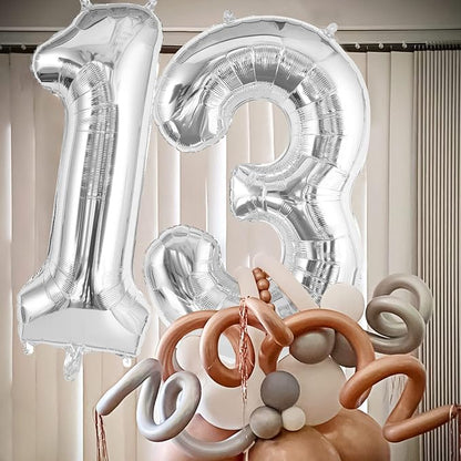 13 Balloon Numbers, Large 13 or 31 Foil Balloons, Big Number Balloon 40 Inch - Image 4
