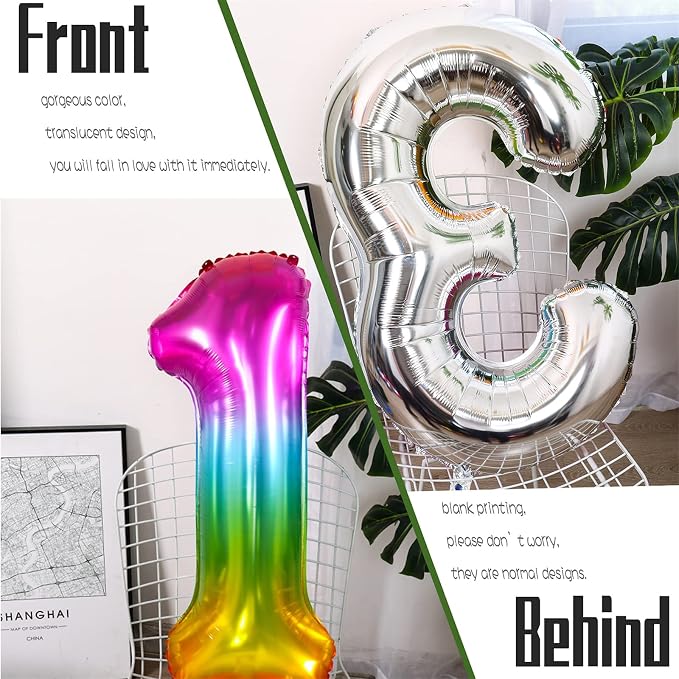 Number Balloon | Number 1 Balloons - Image 3