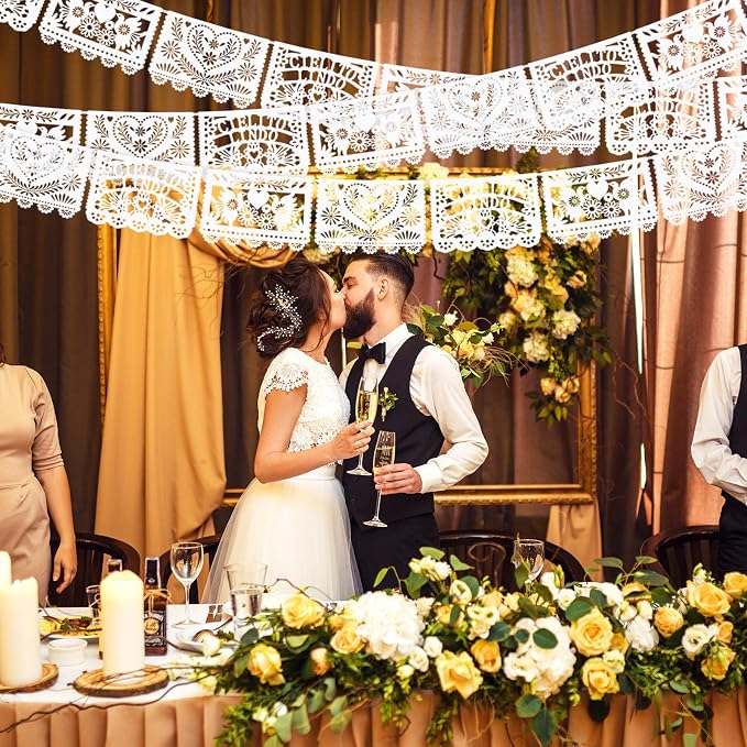 TaoBary 6 Pcs Papel Picado Mexican Wedding Cielito Lindo Party Decor 118 Feet - Image 5