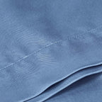 BEDELITE Satin Body Pillow Cover, Super Soft and Cooling Body Pillow Pillowcase for Hair and Skin, Breathable Silky Full Long Pillowcase Cover(20"x54", Airy Blue)