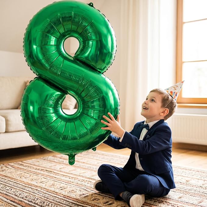 YPSelected 32 Inch Large Foil Helium Number Balloon Birthday Wedding Party 0-9 - Image 2