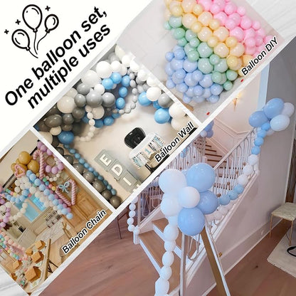 Blue and White Link Balloons, Quick Balloon - Image 3