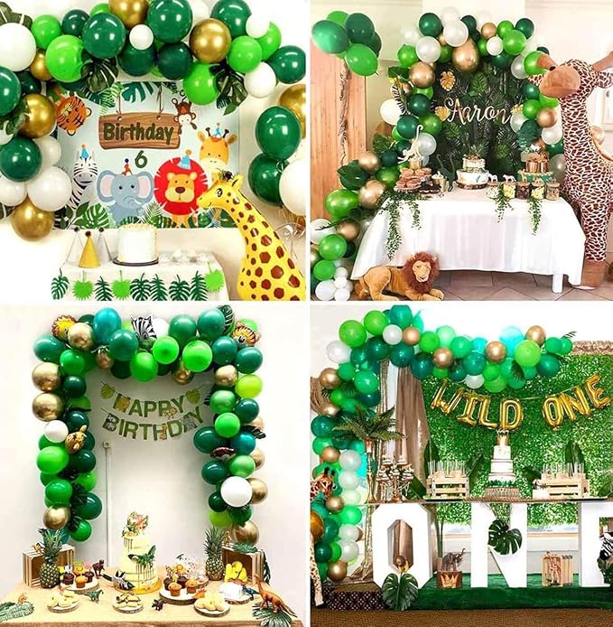 Green Balloons Arch Kit - Image 7