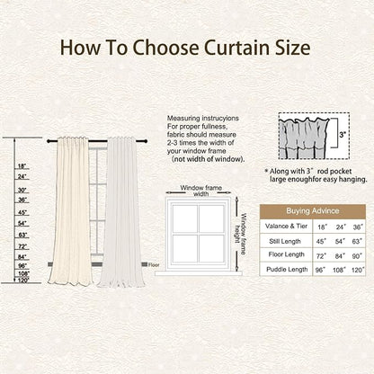Sutuo Home Boho Curtains 2 Panels - Image 6