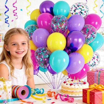 Pink Blue Purple Balloon - Image 6
