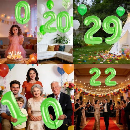 40 Inch Number 29 Balloons for 29th Birthday Party Decorations, 0-100 Fruit - Image 7