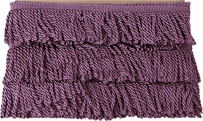 BEL AVENIR Bullion Fringe Trim Curtain Fringes 10 Yard x 2.5 Inches Sewing | - Image 4